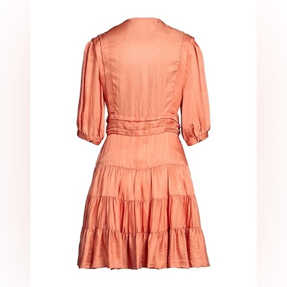 NWT Sandro Mylene Satin Mini Dress - Picture 3 of 14